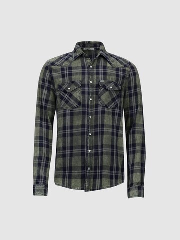 LTB Button Up Shirt 'Rohan' in Green: front