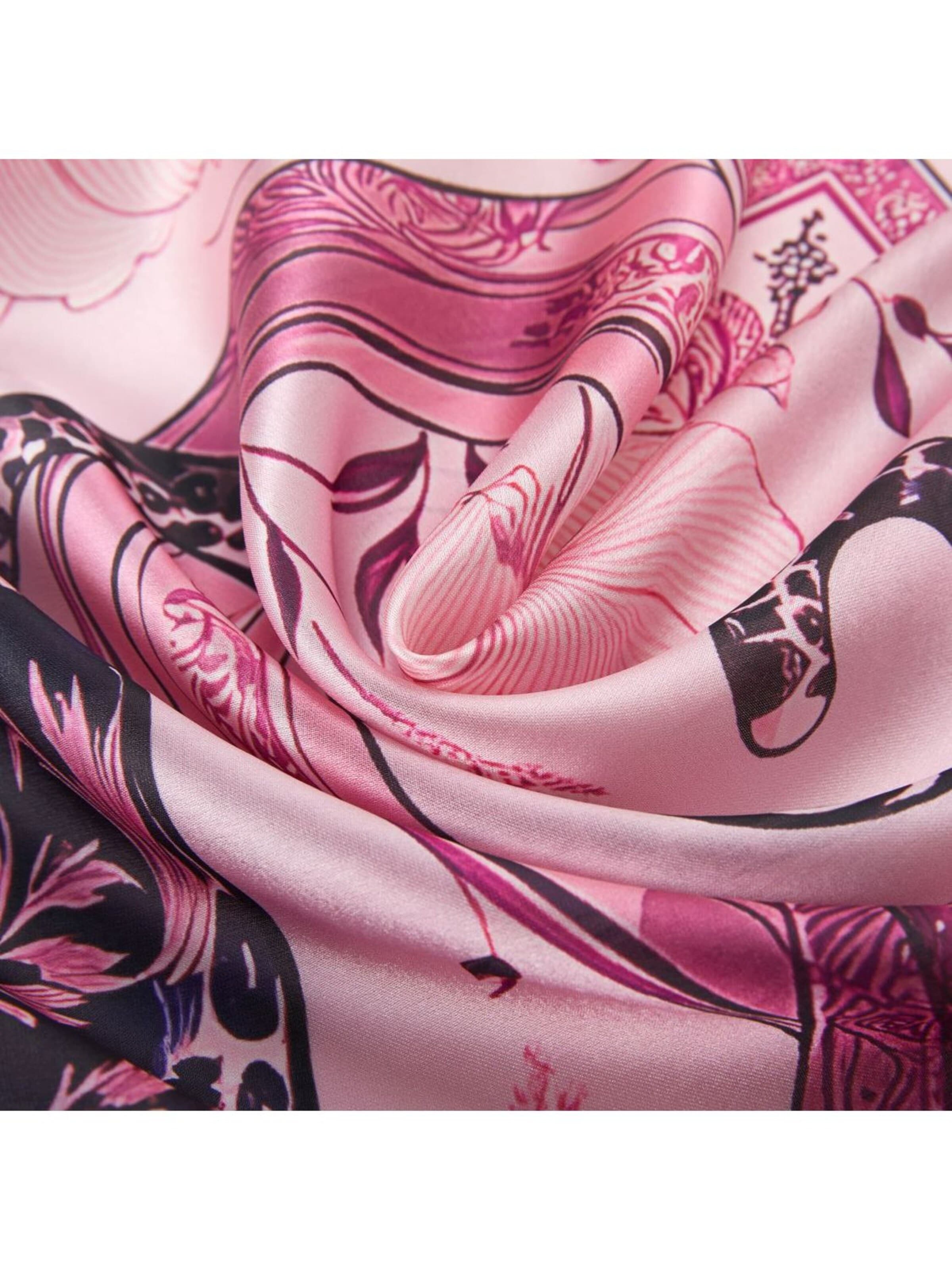Écharpe 'Cléo' alberto cabale en rose