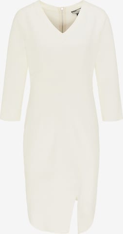 DreiMaster Vintage - Vestido en blanco: frente