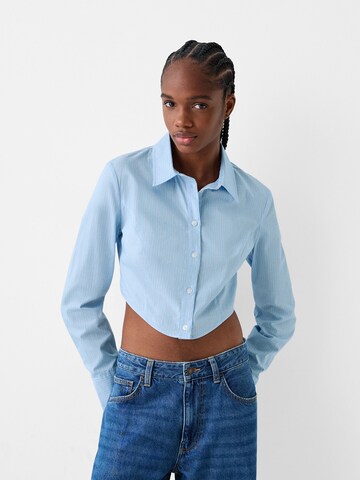 Bershka Blus i blå: framsida