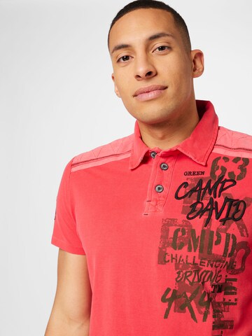 CAMP DAVID Shirt in Red