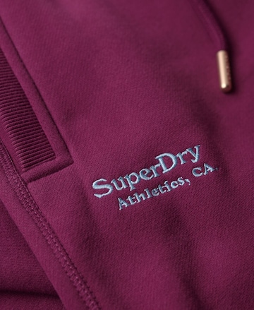 Superdry Tapered Pants 'Essential' in Pink