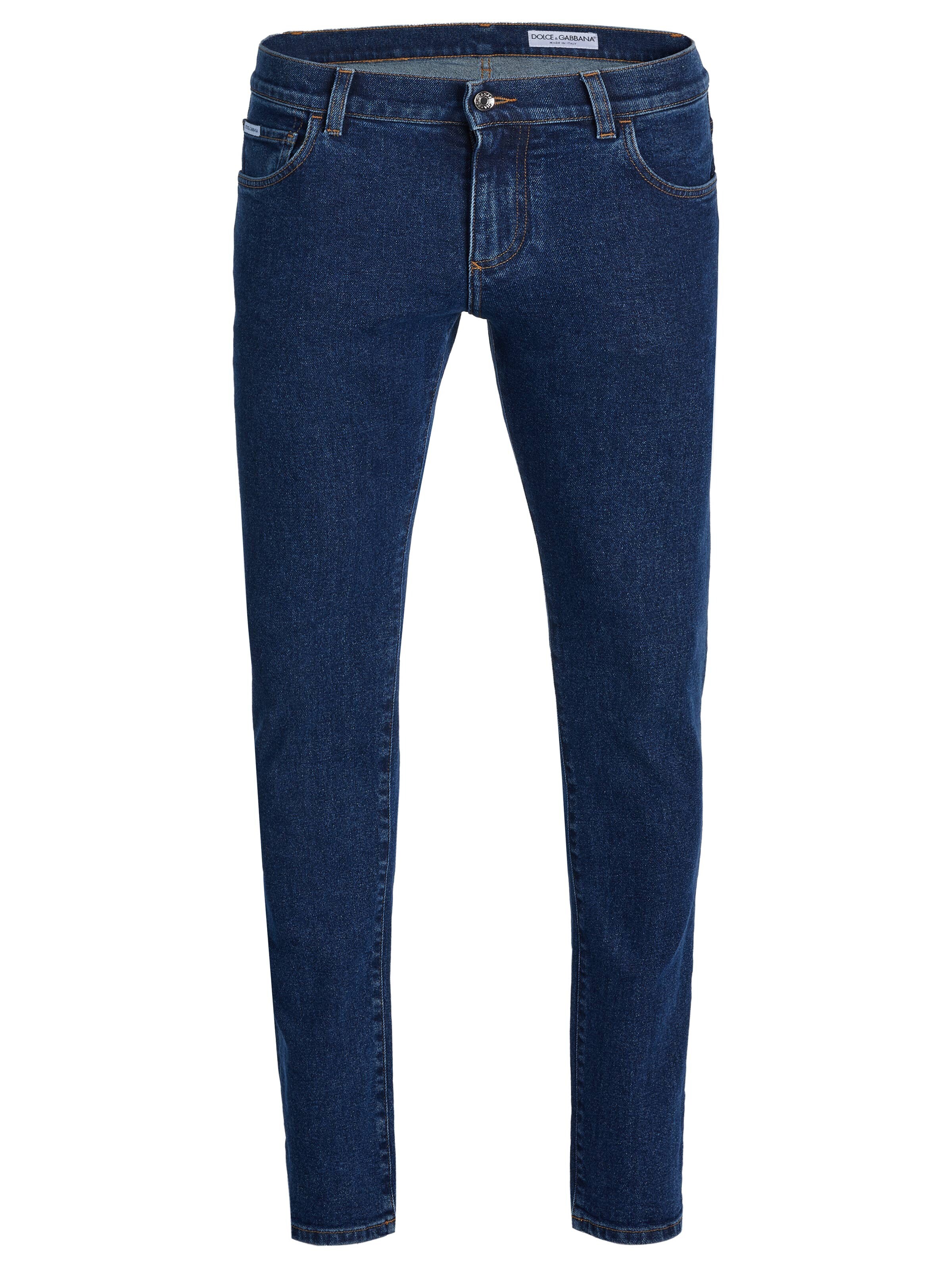 DOLCE & GABBANA Slim fit Jeans in Blue: front