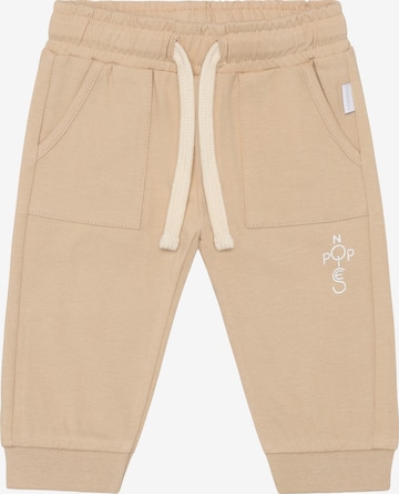 Noppies Tapered Trousers in Brown: front