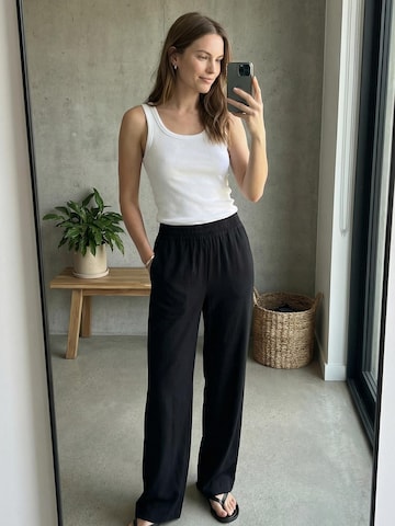 Everly Wide leg Παντελόνι σε μαύρο