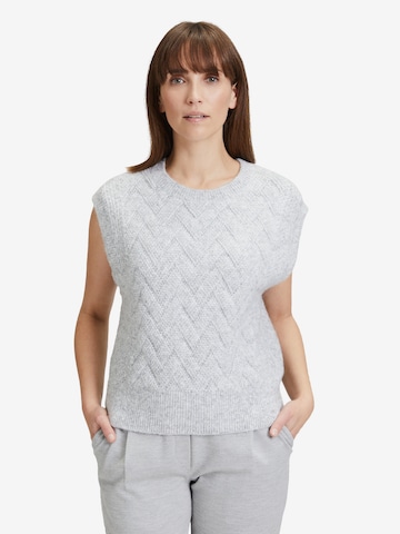 Pull-over Betty & Co en gris : devant