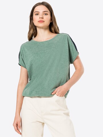 Fli Papigu - Camisa 'The 0909' em verde: frente