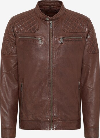 MUSTANG Between-Season Jacket in Brown: front