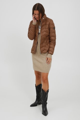 Fransa Between-Season Jacket 'FRBAPADDING 2' in Brown