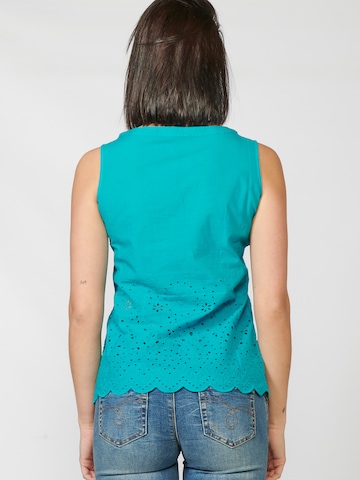 KOROSHI Blouse in Blue