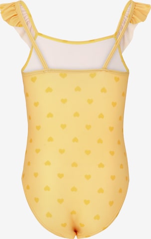 ZigZag Swimsuit 'Carly' in Yellow