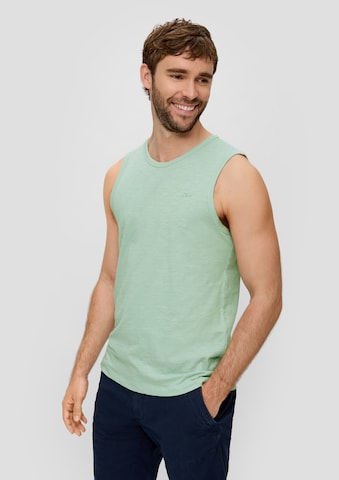 T-Shirt s.Oliver en vert : devant