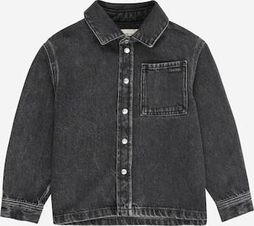 Calvin Klein Jeans Средняя посадка Рубашка в Черный: спереди