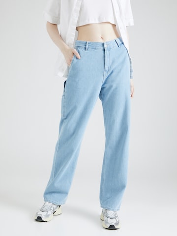 Carhartt WIP Loosefit Jeans 'Pierce' in Blau: predná strana