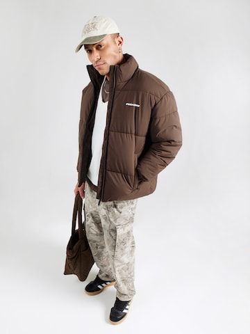 Pegador - Casaco de inverno 'SOLIN' em castanho