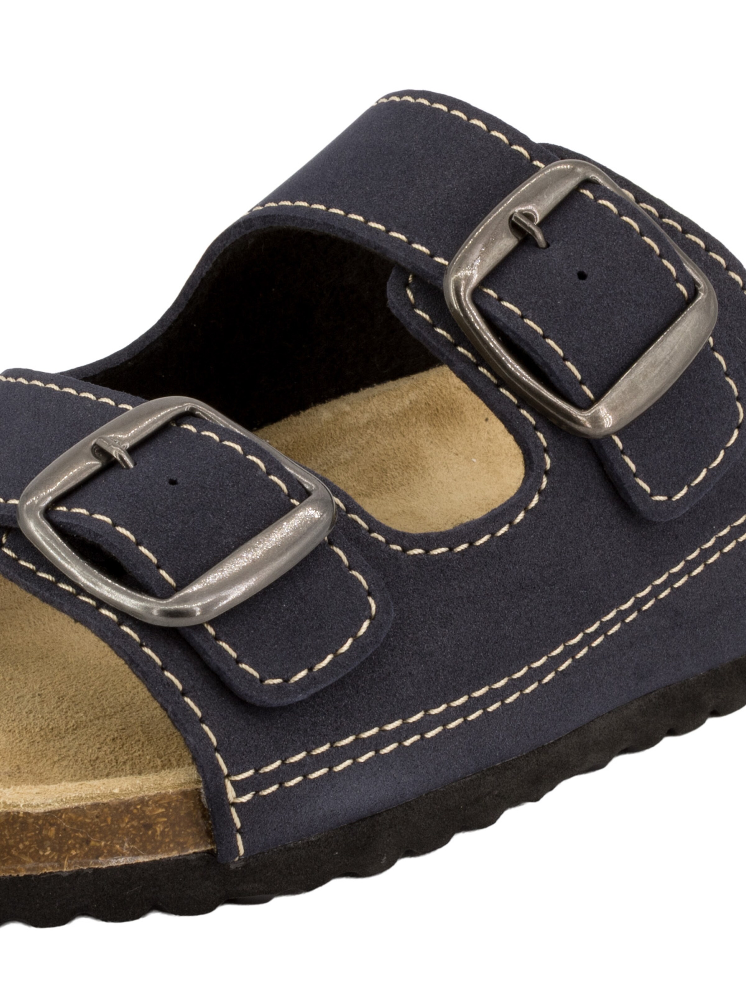 SUPERSOFT by Indigo Pantolette 'Classic' in Blau