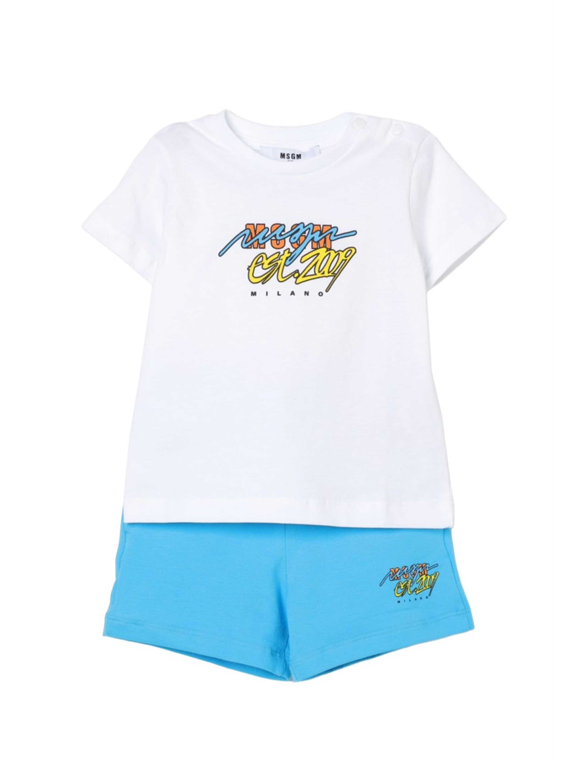 Set di MSGM in bianco: frontale