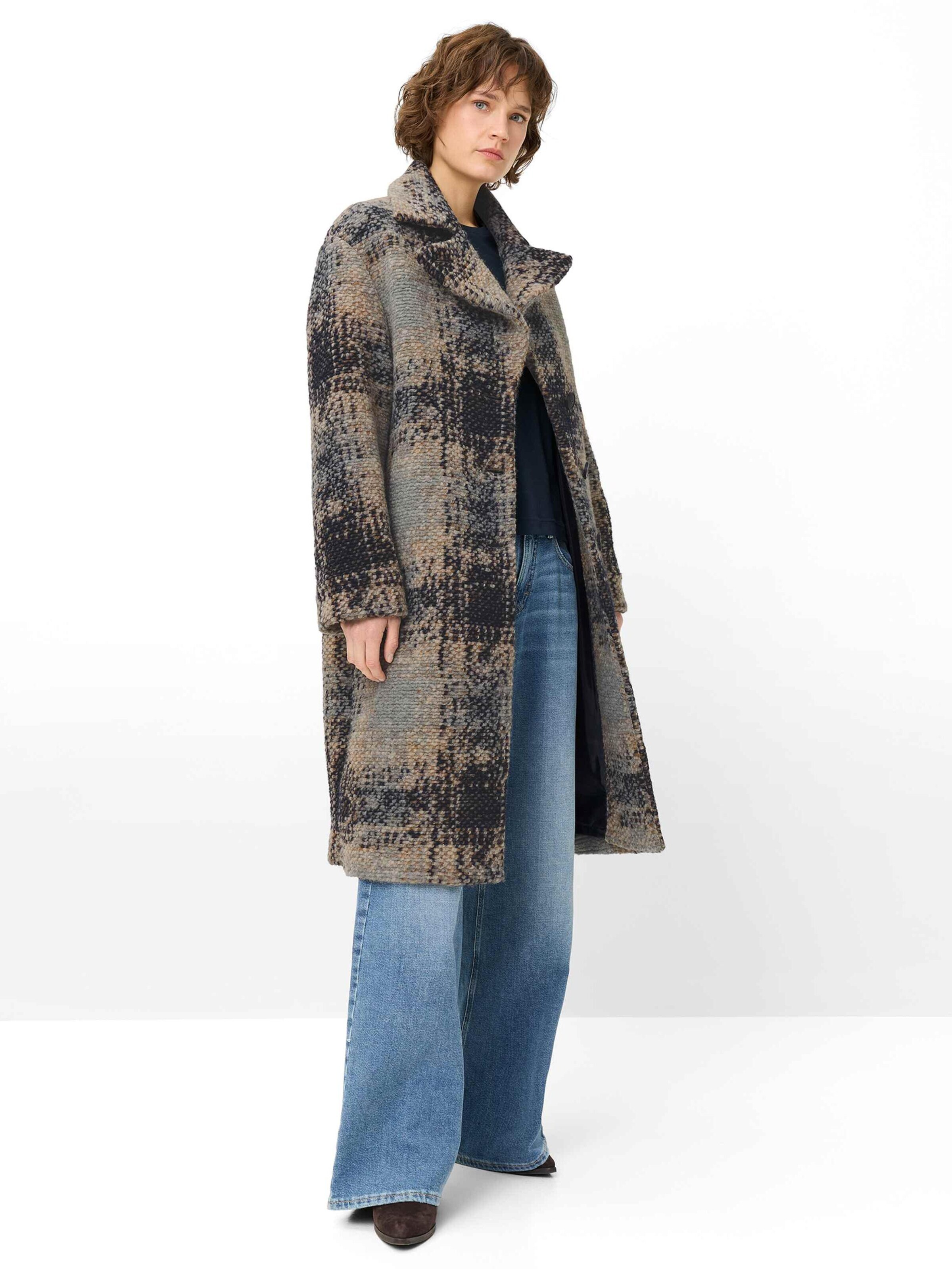 Fuchs Schmitt Wintermantel 'Wollmantel Savannah'‌‌‌‌‌‌ in Grau