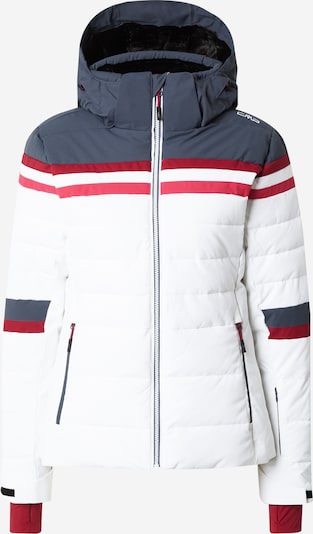 CMP Sportjacke in navy / dunkelrot / weiß, Produktansicht