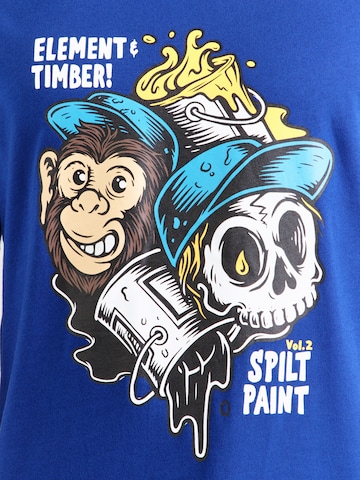 T-Shirt 'FLOW' ELEMENT en bleu