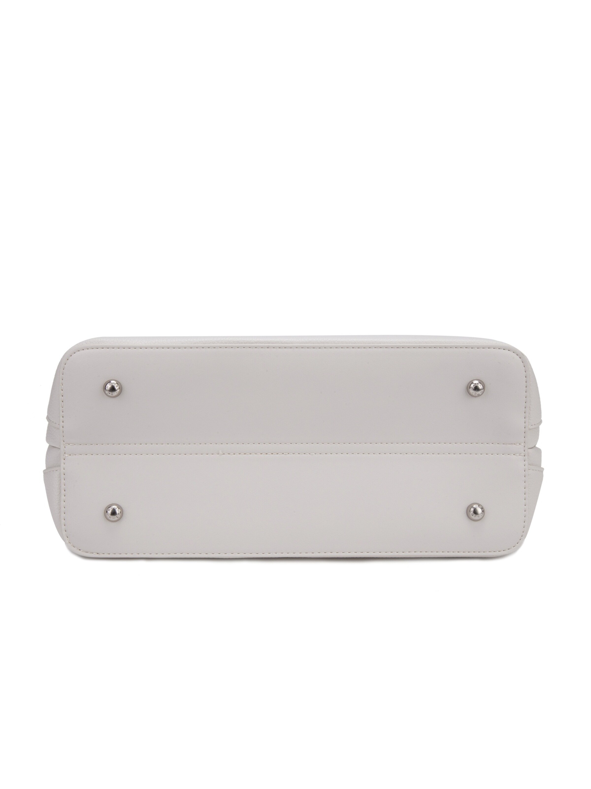 Borsa a spalla 'Borsa a spalla David Jones ecopelle martellata trapezio' di David Jones in beige