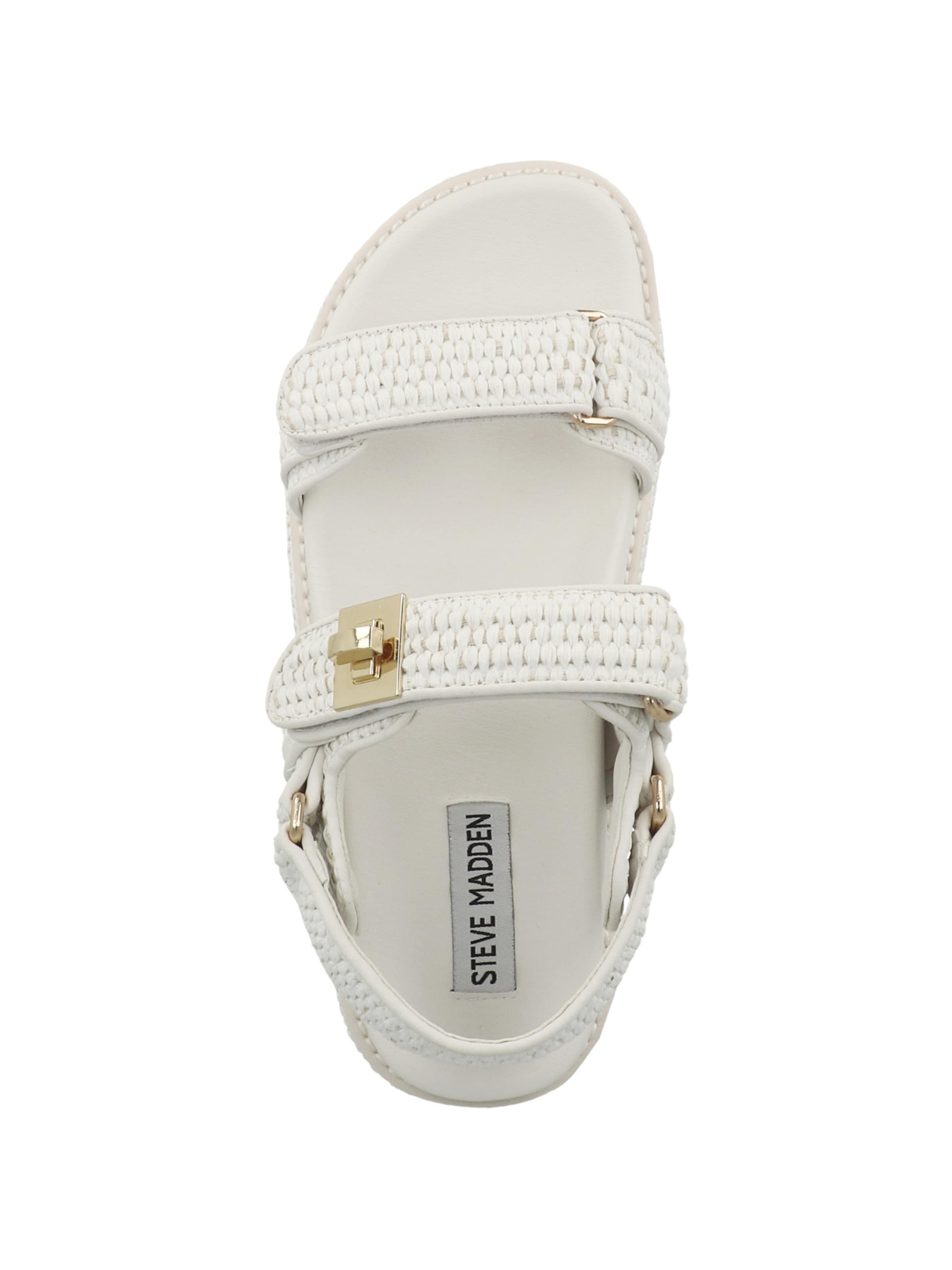 STEVE MADDEN - Sandalias con hebilla 'Bigmona' en blanco