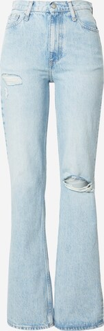 Calvin Klein Jeans Bootcut Jeansy w kolorze niebieski: przód