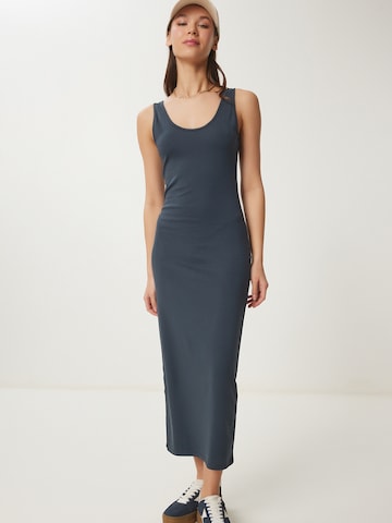 Happiness İstanbul Šaty - Sivá: predná strana