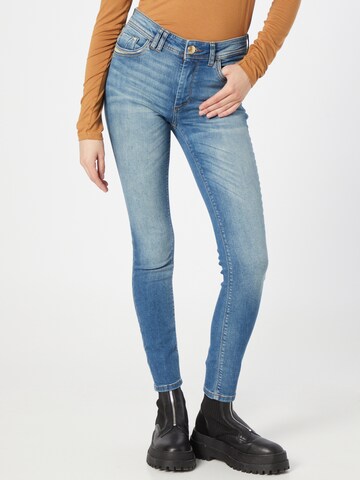 Skinny Jean 'Stacy' ONLY en bleu : devant