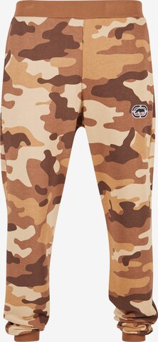 Ecko Unlimited Tapered Pants in Brown: front