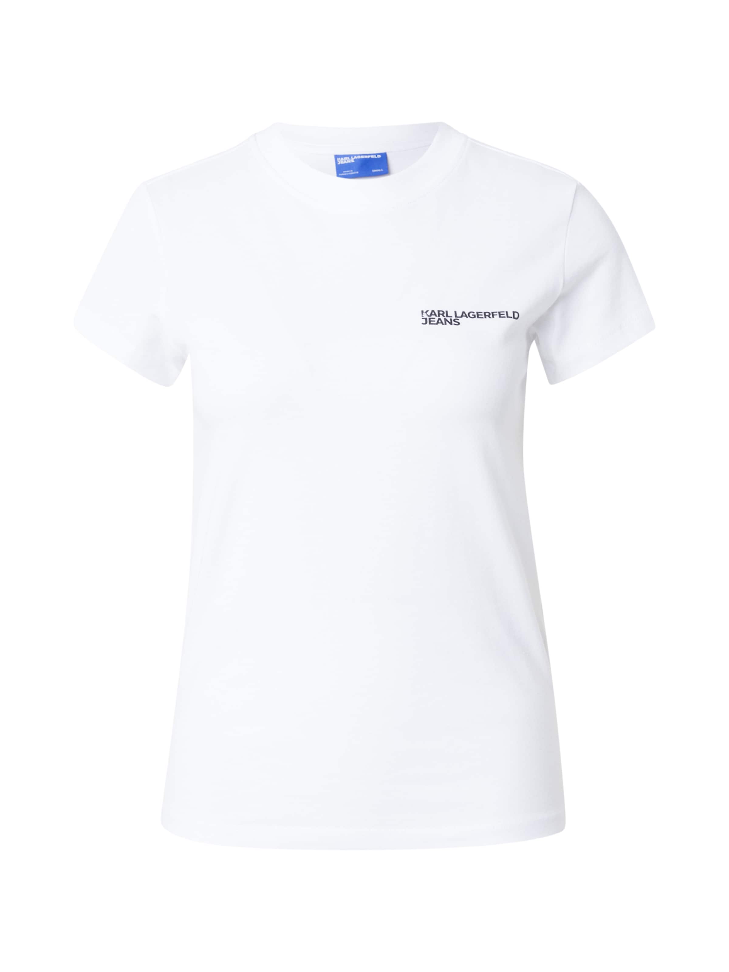 KARL LAGERFELD JEANS Särk, värv valge: eest vaates