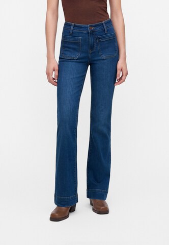 WRANGLER Flared Jeans in Blau: Vorderseite