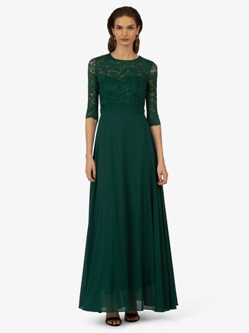 Robe de soirée Kraimod en vert : devant