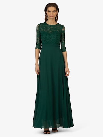 Robe de soirée Kraimod en vert : devant