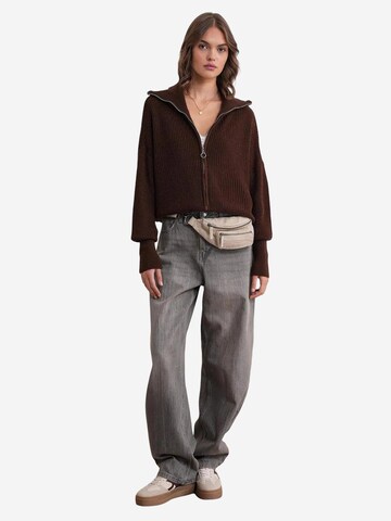 MixRay Strickjacke in Braun