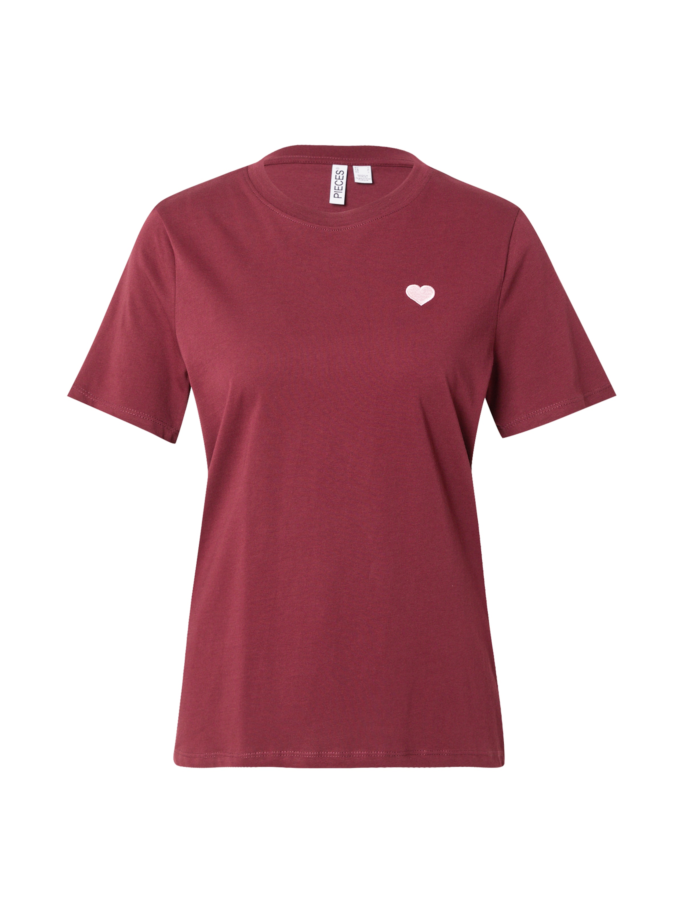 Tricou 'PCRIA' de la PIECES pe roșu: față