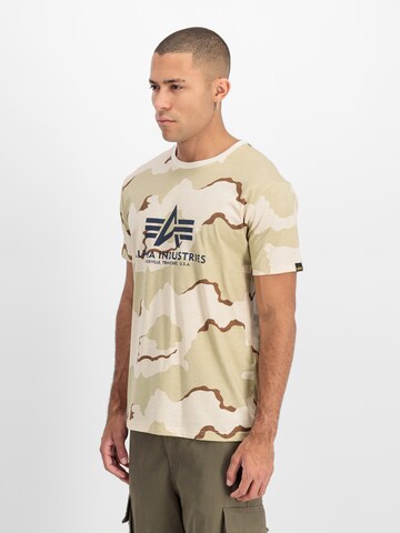T-Shirt ALPHA INDUSTRIES en beige