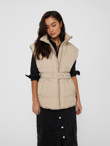 ONLY Bodywarmer 'Sydney' in Beige: voorkant