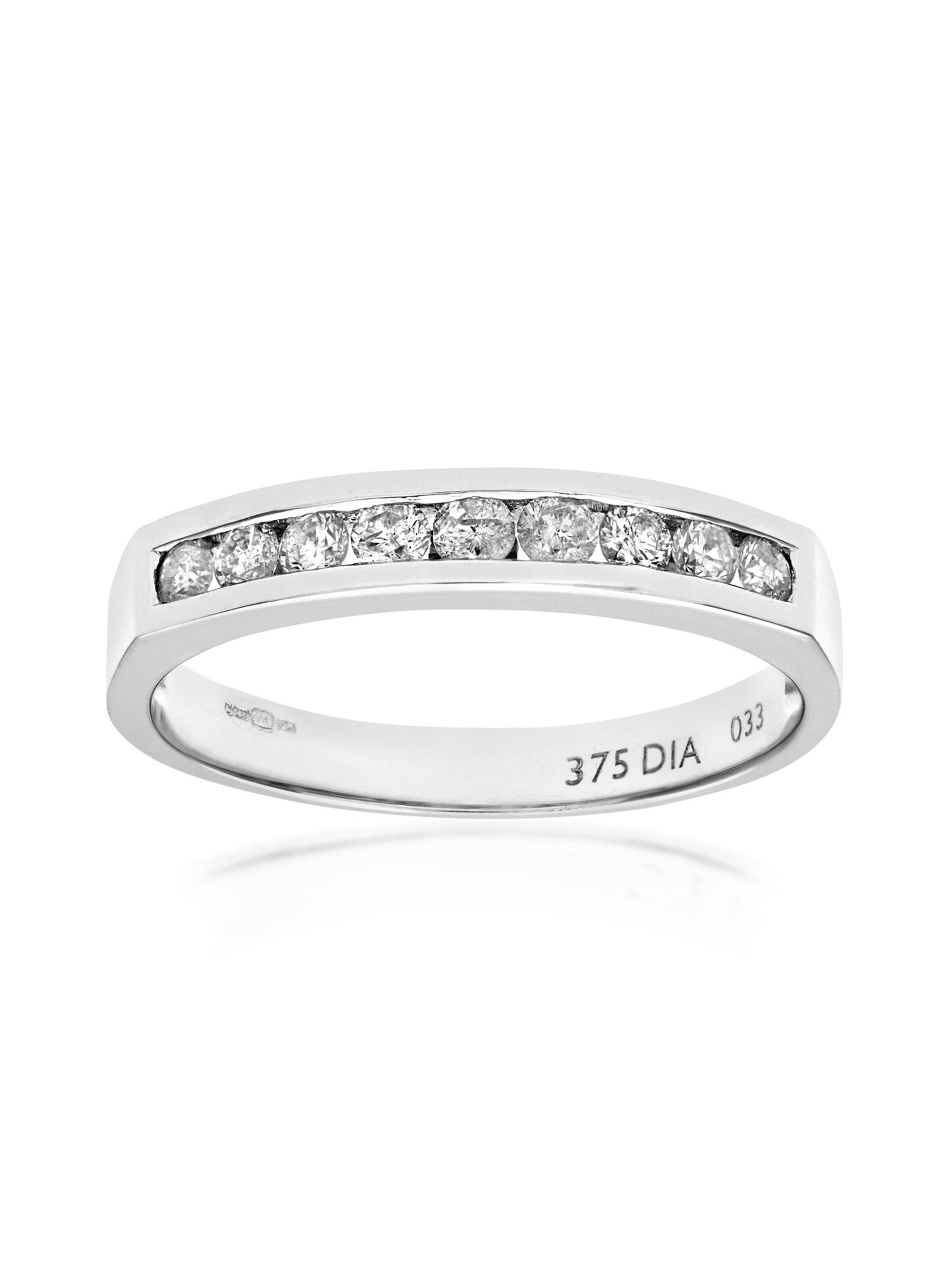 DIAMANT LETERNEL Ring in Silver: front