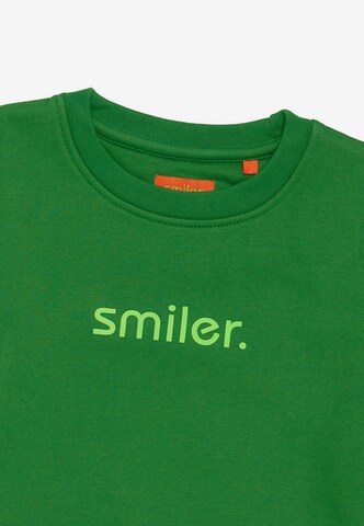 smiler. Sweatshirt in Grün