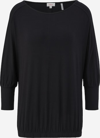 s.Oliver Shirt in Black: front
