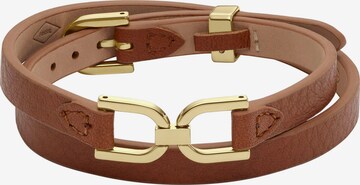 FOSSIL Bracelet in Brown: front