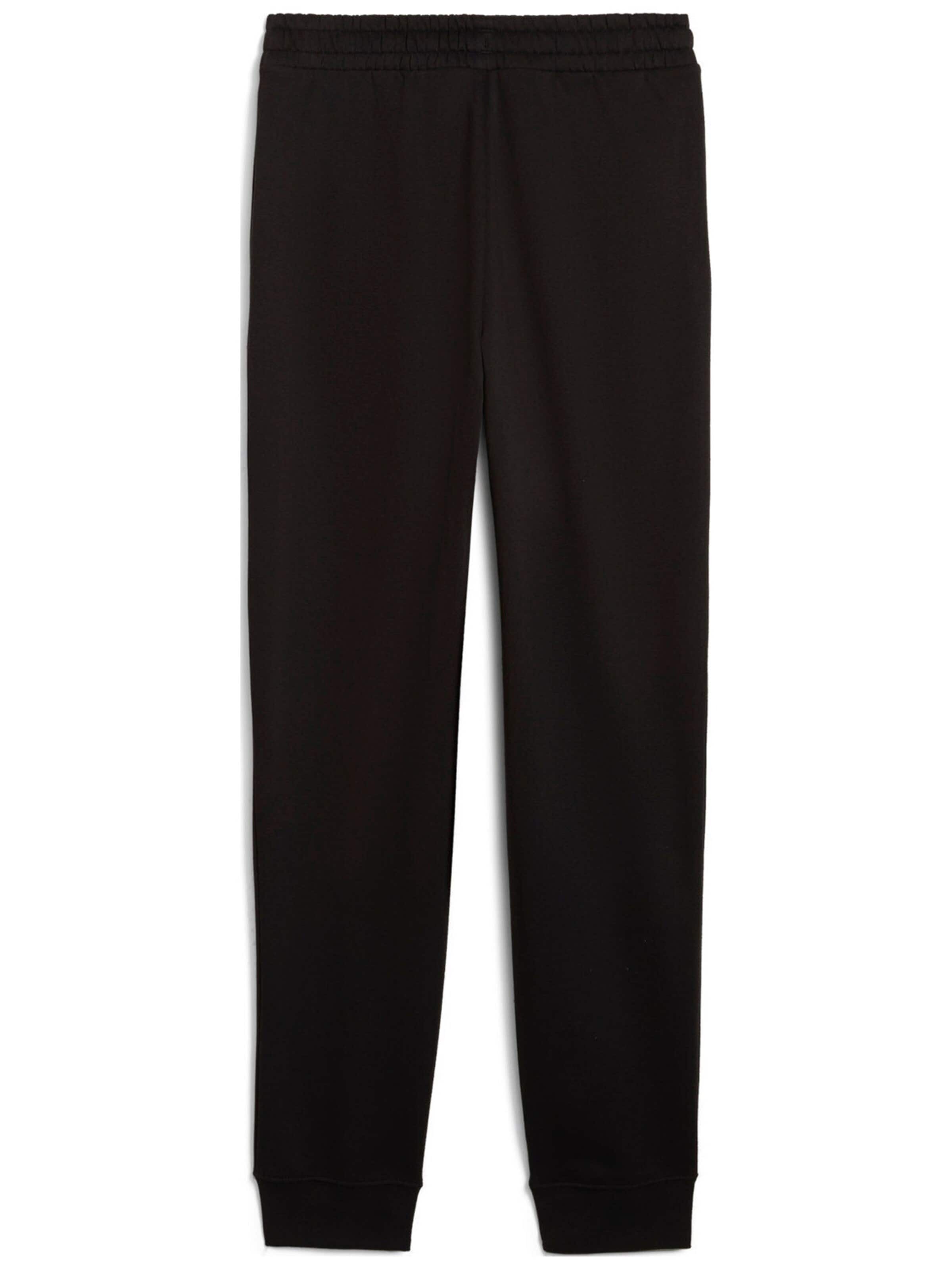 regular Pantaloni sportivi 'Puma Ess Metallic Sweatpants Fl' di PUMA in nero