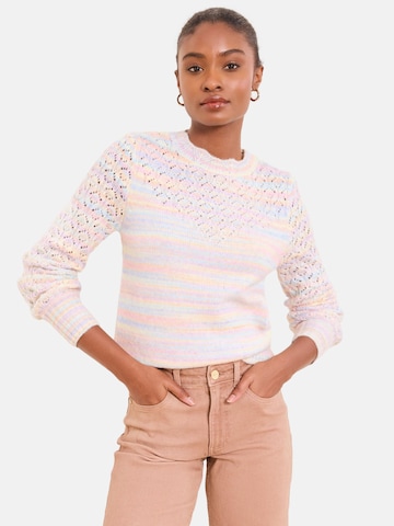 Lipsy Пуловер в розово: отпред