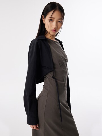 Robe Twist en marron