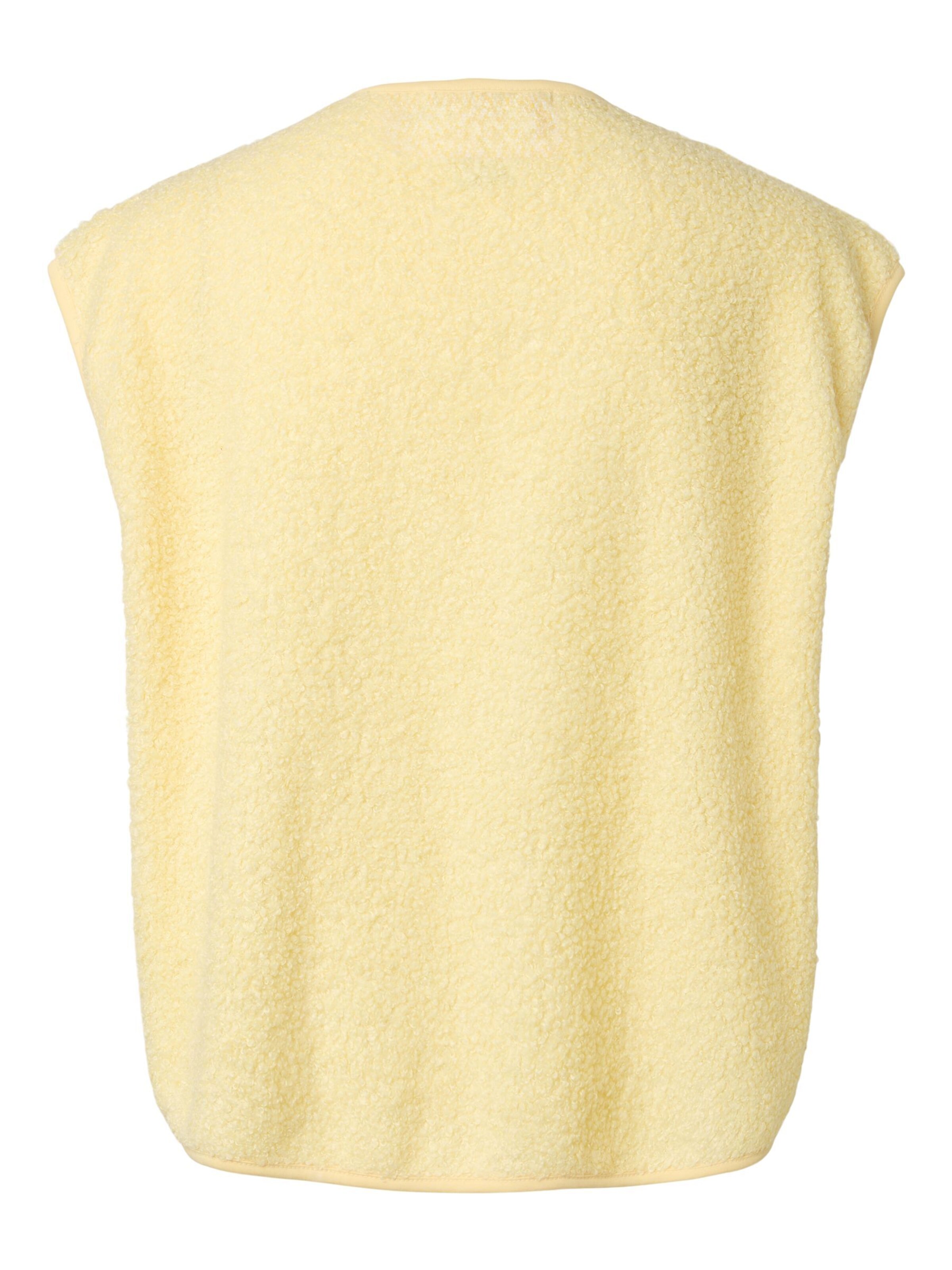 Gilet 'PCKATTY' di PIECES in giallo