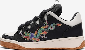 Ed Hardy Matalavartiset tennarit värissä musta: etupuoli