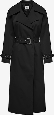 ONLY Ανοιξιάτικο και φθινοπωρινό παλτό 'April Summer' σε μαύρο: μπροστά