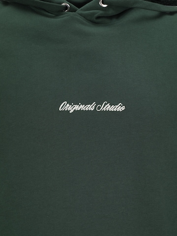 Jack & Jones Plus Sweatshirt 'JORNORREBRO' in Green
