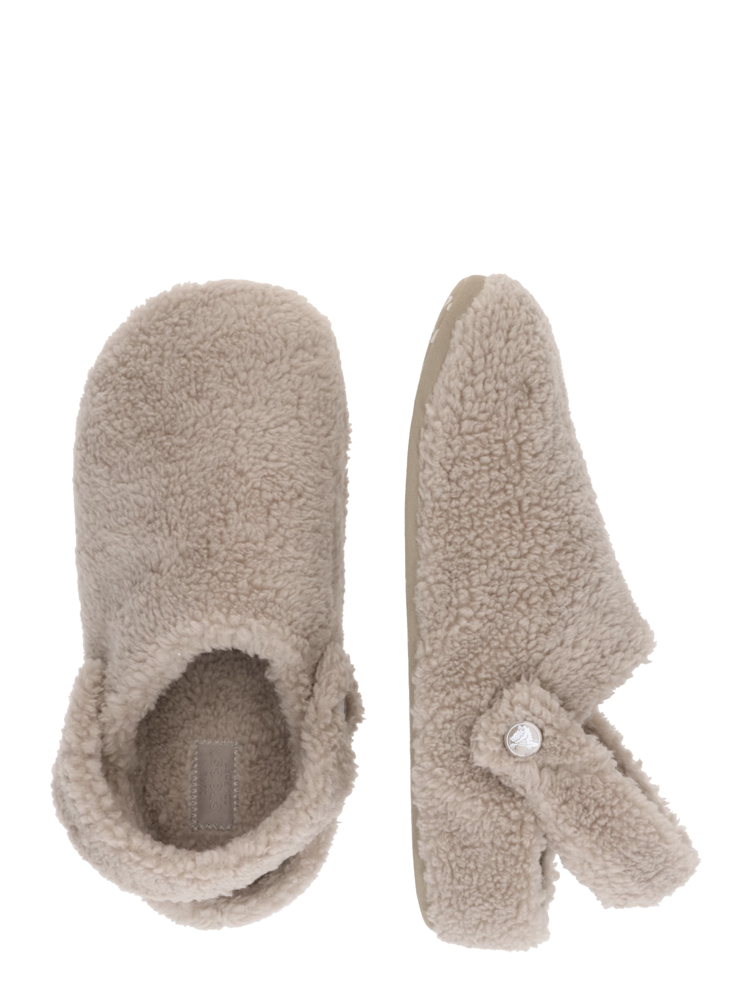 Crocs Тапки 'Classic Cozzzy' в Серый